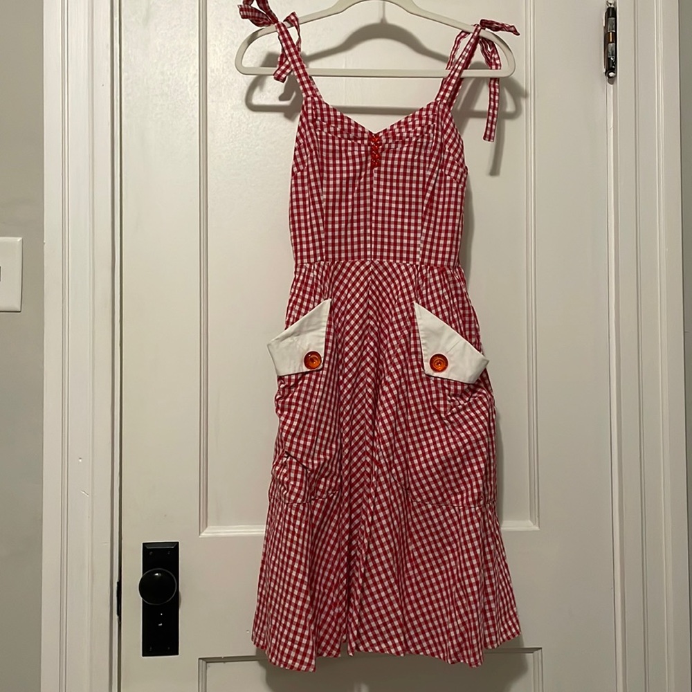 Trashy Diva Gingham Picnic Lucy Dress, Size 2